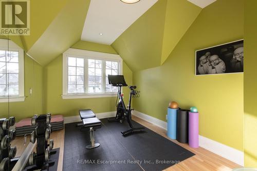 247 Douglas Avenue, Oakville (Oo Old Oakville), ON - Indoor Photo Showing Gym Room