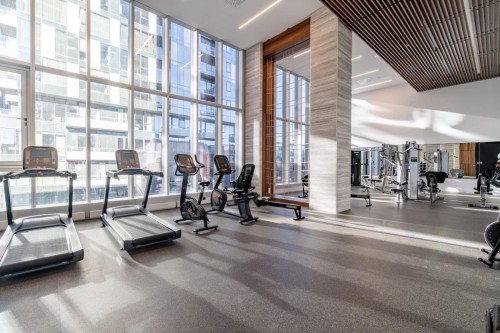 Salle d'exercice - 506-1500 Boul. René-Lévesque O., Montréal (Ville-Marie), QC - Indoor Photo Showing Gym Room