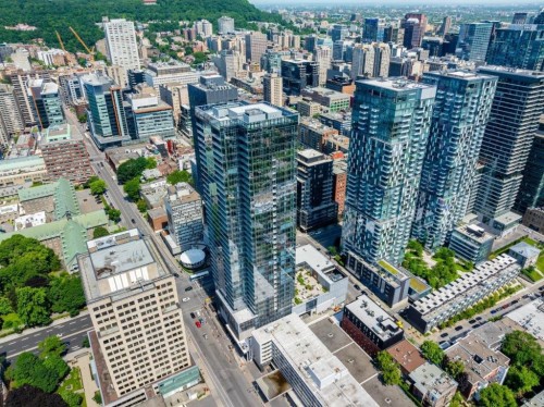 Photo aérienne - 506-1500 Boul. René-Lévesque O., Montréal (Ville-Marie), QC - Outdoor With View
