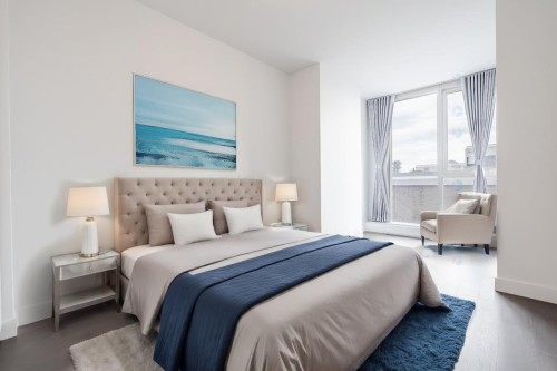 Chambre à coucher - 506-1500 Boul. René-Lévesque O., Montréal (Ville-Marie), QC - Indoor Photo Showing Bedroom