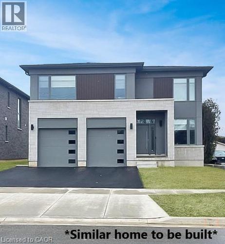*SIMILAR HOME TO BE BUILT* - 431 Klein Circle, Ancaster, ON - Outdoor With Facade