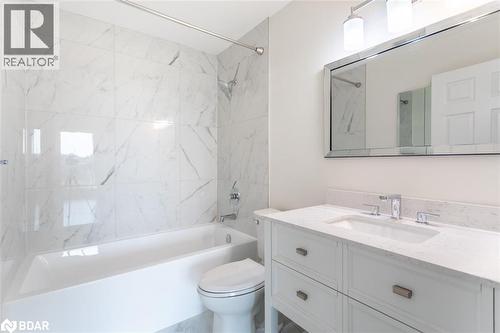 PRIMARY ENSUITE BATHROOM - 2511 Lakeshore Road W Unit# 718, Oakville, ON - Indoor Photo Showing Bathroom