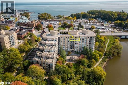 2511 Lakeshore Road W Unit# 718, Oakville, ON - Outdoor With Body Of Water With View