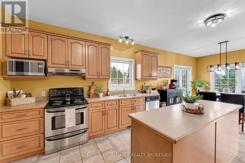 61 Conner Drive, Gananoque, ON - Indoor Photo Showing Kitchen With Double Sink