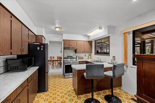 2425 Collingwood Road, West Kelowna, BC - Indoor Photo Showing Kitchen With Double Sink
