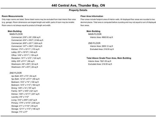 440 Central Avenue, Thunder Bay, ON 