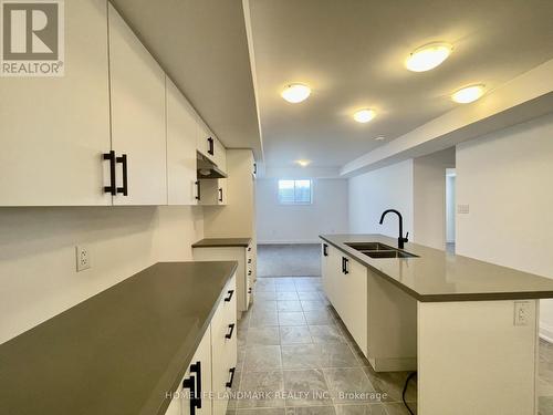 Basement - 19 Gateway Drive, Barrie, ON - Indoor Photo Showing Kitchen With Double Sink