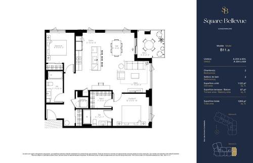 Drawing (sketch) - 203-425 Boul. Des Anciens-Combattants, Sainte-Anne-De-Bellevue, QC - Other
