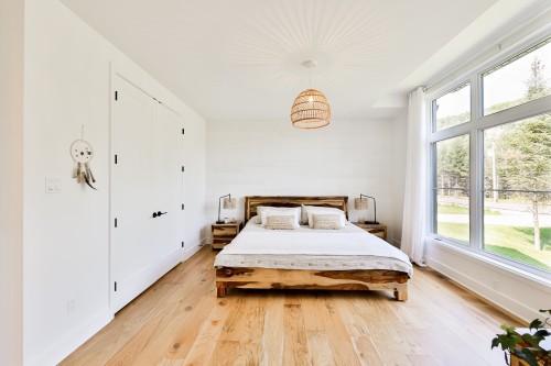Chambre à coucher principale - 1104 Ch. Du Massif, Piedmont, QC - Indoor Photo Showing Bedroom