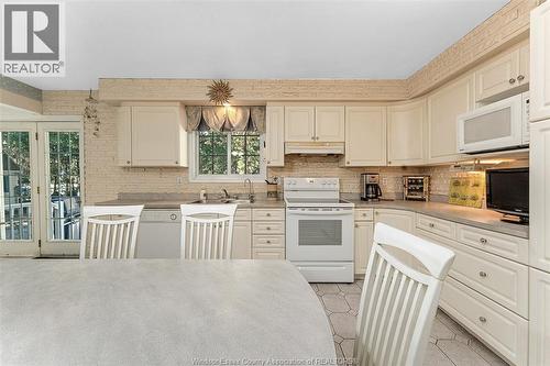 1005 Bouffard, Lasalle, ON - Indoor Photo Showing Kitchen With Double Sink