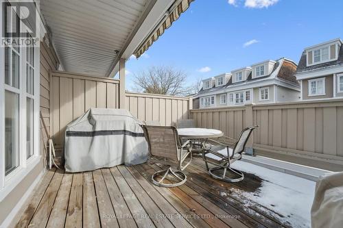 Perfect for Al Fresco Dining or Entertaining - 26 - 2369 Ontario Street, Oakville, ON - Outdoor With Deck Patio Veranda With Exterior