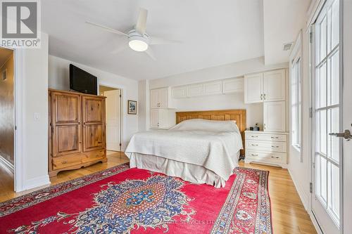 Hardwood Flooring & Dual Closets in Primary Bdrm. - 26 - 2369 Ontario Street, Oakville, ON - Indoor Photo Showing Bedroom