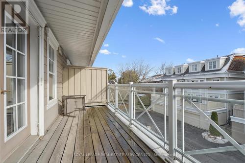 Walkout to Private Terrace off Primary Bedroom - 26 - 2369 Ontario Street, Oakville, ON - Outdoor With Deck Patio Veranda With Exterior