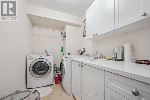 Convenient Laundry Room on the Second Level - 26 - 2369 Ontario Street, Oakville, ON - Indoor Photo Showing Laundry Room