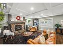 1273 Killarney Street, Penticton, BC  - Indoor Photo Showing Living Room With Fireplace 