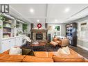 1273 Killarney Street, Penticton, BC  - Indoor Photo Showing Living Room With Fireplace 