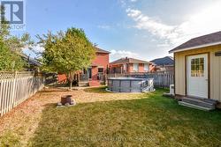 Large fenced rear yard - 