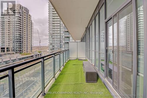 709 - 4070 Confederation Parkway, Mississauga, ON - Outdoor With Balcony