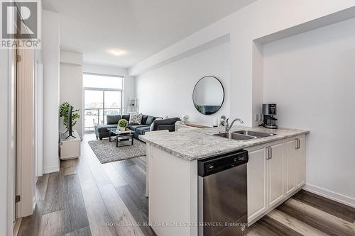 121 - 450 Dundas Street E, Hamilton, ON - Indoor Photo Showing Kitchen With Double Sink