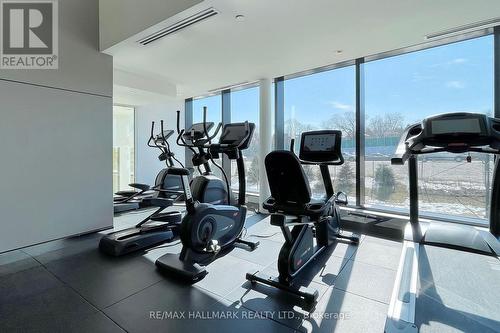 3103 - 95 Mcmahon Drive, Toronto, ON - Indoor Photo Showing Gym Room