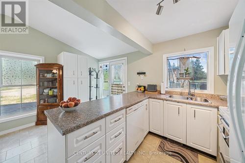 9 Beverly Street, Kawartha Lakes (Lindsay), ON - Indoor Photo Showing Kitchen With Double Sink
