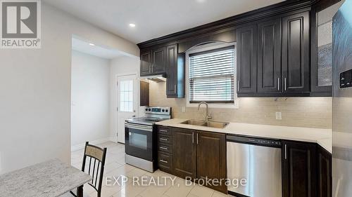 78 Martimas Avenue, Hamilton, ON - Indoor Photo Showing Kitchen With Double Sink