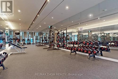1508W - 27 Bathurst Street, Toronto, ON - Indoor Photo Showing Gym Room