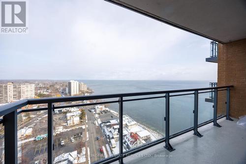 1802 - 2060 Lakeshore Road, Burlington, ON - Outdoor With Body Of Water With Balcony With View