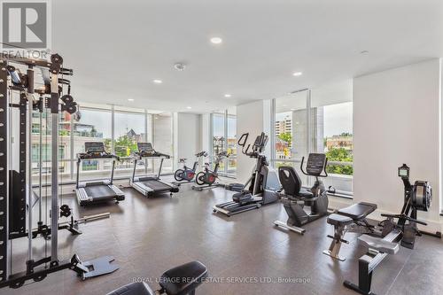 1802 - 2060 Lakeshore Road, Burlington, ON - Indoor Photo Showing Gym Room