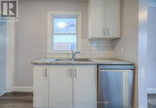 184 Patricia Avenue, Kitchener, ON - Indoor Photo Showing Kitchen With Double Sink