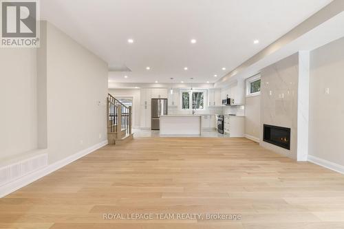 845 Melfa Crescent, Ottawa, ON - Indoor Photo Showing Other Room With Fireplace
