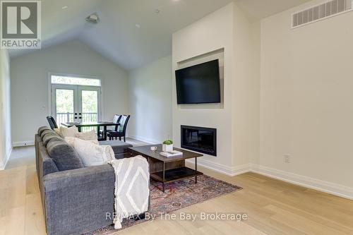91 Summer View Avenue, Collingwood, ON - Indoor Photo Showing Living Room With Fireplace