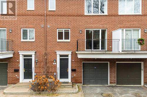 4 Thorburn Private, Ottawa, ON - Outdoor With Balcony With Exterior