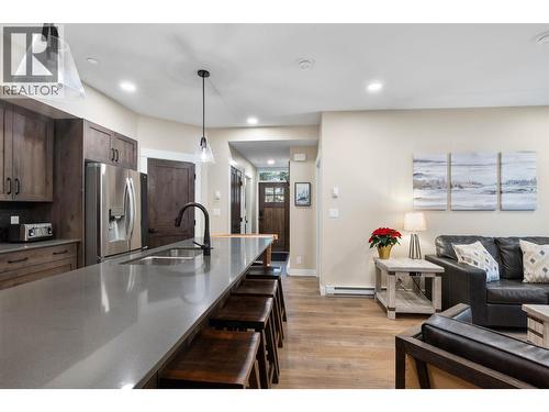 5050 Valley Drive Unit# 5, Sun Peaks, BC - Indoor Photo Showing Kitchen With Double Sink With Upgraded Kitchen