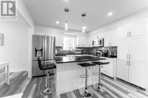 721 Acadia Drive, Hamilton, ON - Indoor Photo Showing Kitchen With Upgraded Kitchen