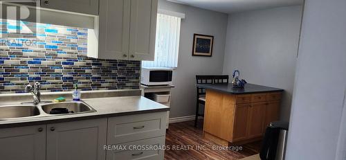 Lower Level Unit - 39 Reid Street, Quinte West, ON - Indoor Photo Showing Kitchen With Double Sink