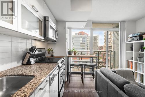 710 - 68 Abell Street, Toronto, ON - Indoor Photo Showing Kitchen With Upgraded Kitchen