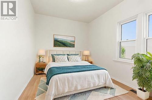 Virtually Staged - 22 Worsley Road, Hamilton, ON - Indoor Photo Showing Bedroom