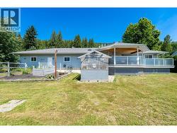 Backside of Home with Deck - 