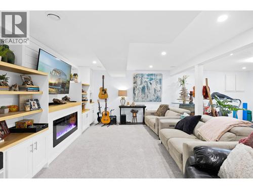 848 Liban Court, Kelowna, BC - Indoor Photo Showing Other Room With Fireplace