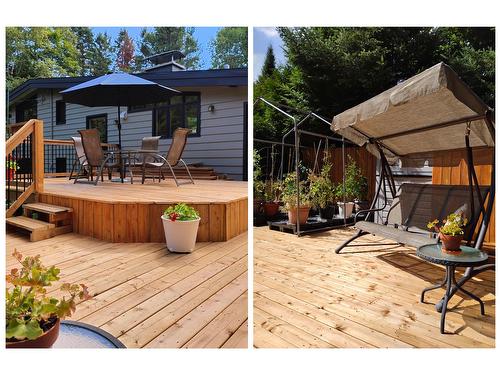 Terrasse - 1387 Rue Du Bel-Automne, Sainte-Adèle, QC - Outdoor With Deck Patio Veranda With Exterior
