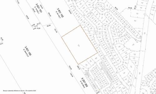 Plan (croquis) - Rue Richard, Cap-Santé, QC 