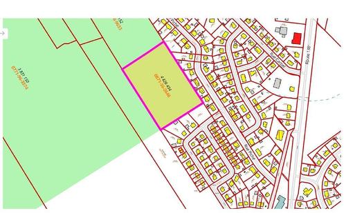 Plan (croquis) - Rue Richard, Cap-Santé, QC 