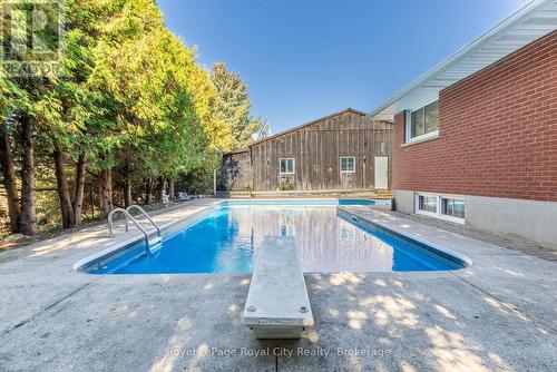 8268 Wellington Road 124, Guelph/Eramosa, ON - Outdoor With In Ground Pool