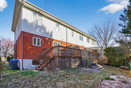 Back facade - 395 Rue Upper Edison, Saint-Lambert, QC 