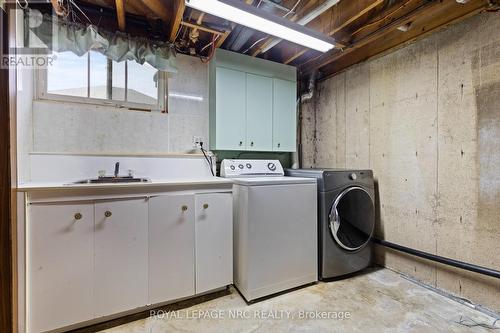 Basement - 16 Vanier Drive, Welland (Lincoln/Crowland), ON - Indoor Photo Showing Laundry Room