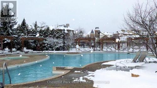 Westin - outdoor heated pool - 307 - 220 Gord Canning Drive, Blue Mountains, ON - Outdoor With In Ground Pool