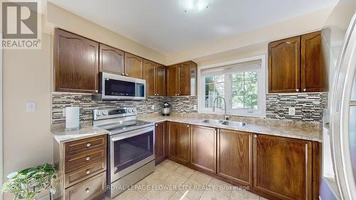 177 Fandango Drive, Brampton, ON - Indoor Photo Showing Kitchen With Double Sink