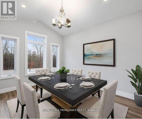 VIRTUALLY STAGED SAMPLE PHOTO - 200 (Lot 10) Homewood Avenue, Trent Hills (Hastings), ON - Indoor Photo Showing Dining Room