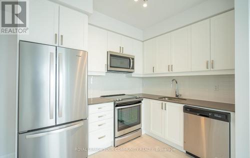 2310 - 7895 Jane Street, Vaughan, ON - Indoor Photo Showing Kitchen With Stainless Steel Kitchen